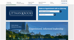 Desktop Screenshot of littmankrooks.com